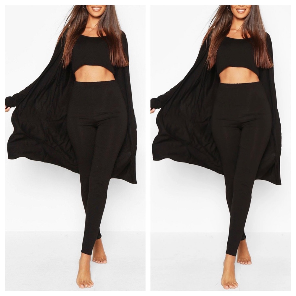 Fabulous 3 piece set  cardigan top and pants set - Picture 2 of 3